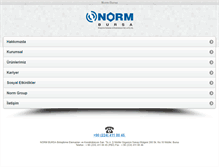 Tablet Screenshot of normbursa.com